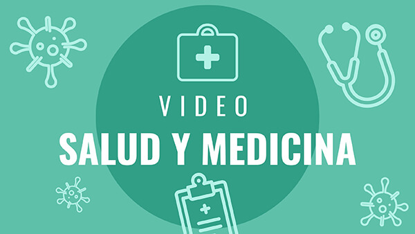 Interactive Video salud y medicina template